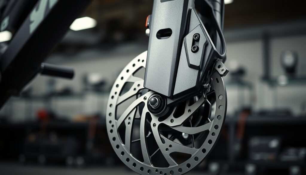 Electric bike brake system Electric bike brake system
