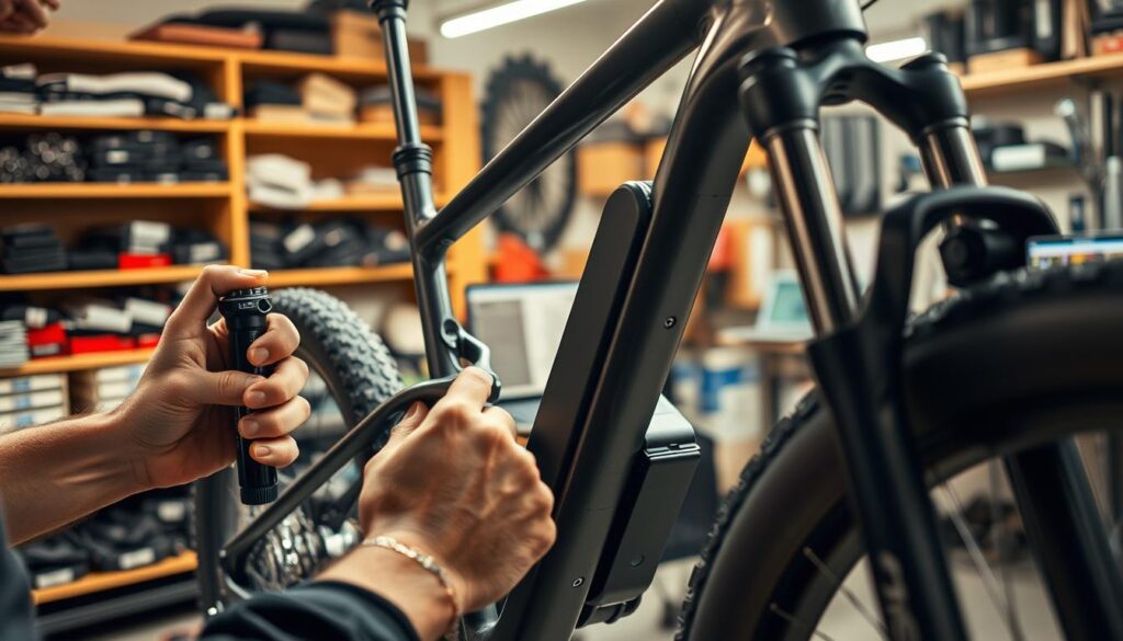 EV bike suspension maintenance