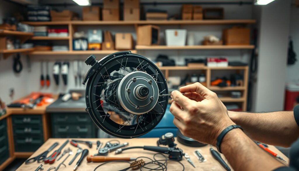 Maintaining EV bike motors